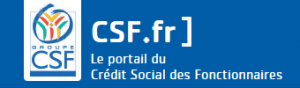 csf crédit fonctionnaire logo