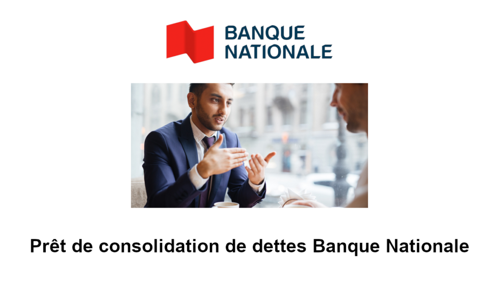 consolidation de dettes Banque Nationale